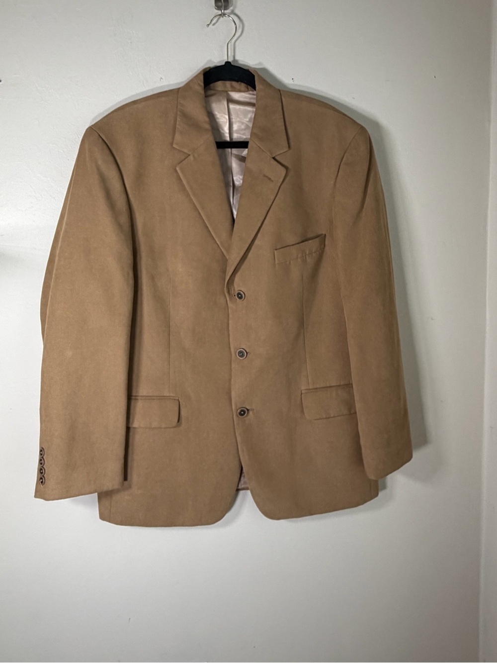 Alfani Men's Light Brown Three-Button Sport Coat